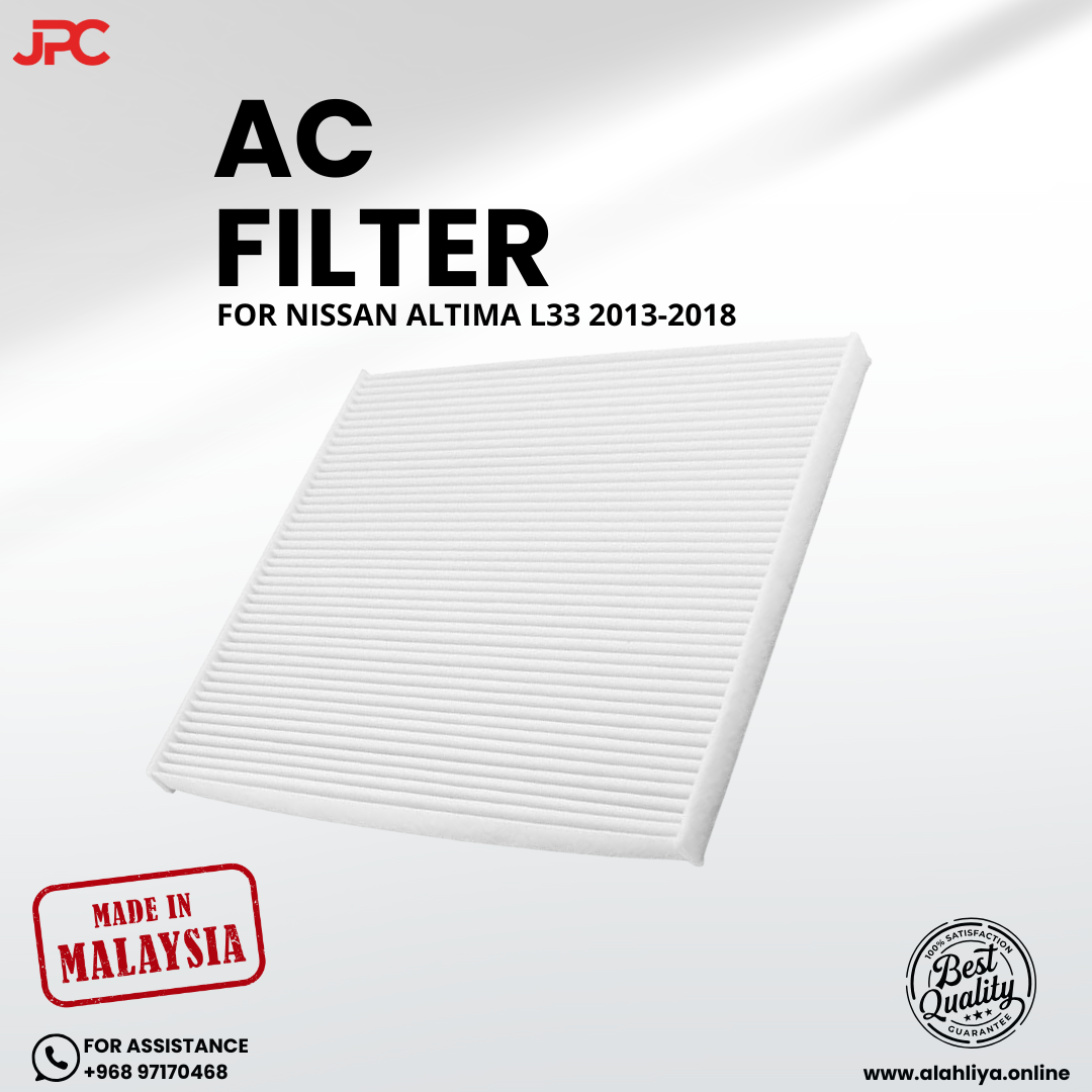 JPC Quality Cabin Filter for Nissan Altima and Pathfinder 272773JC1C